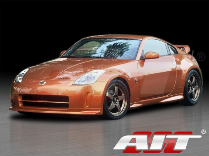 AIT Racing Nismo-Style Side Skirts (Fiberglass) - Nissan 350Z — Outcast ...